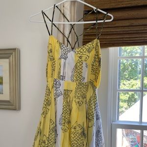Free People adorable summer fish dress
